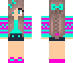 pink blue gurl