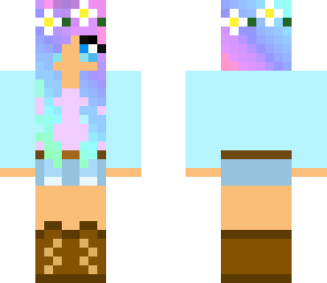 flowercrown girl