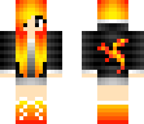 fire dragon girl edit