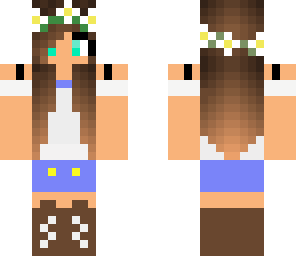 pretty flower girl