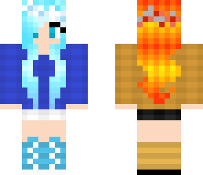 fire and water girl