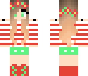 edited christmas girl