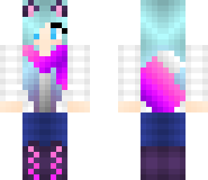 winter fox girl version 2