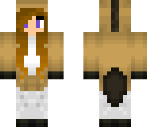 cute girl horse
