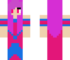 candy's pink purple and blue girl 2