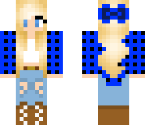 blue cowgirl