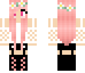 pink hair goth