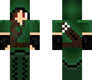 edited green arrow girl