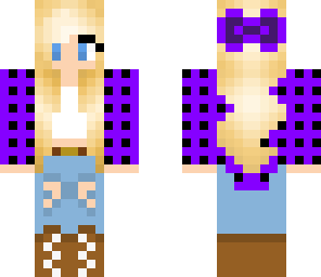 purple cowgirl