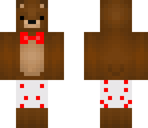 cute bear with underpants