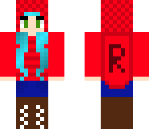 hooded red
