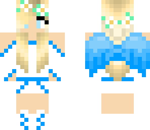 light blue angel
