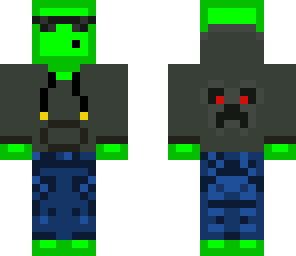 slimeman - green