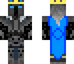 pat in blue