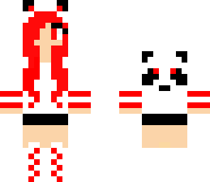red panda girl