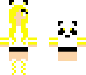 yellow panda girl