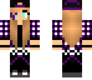 purple gangsta gal
