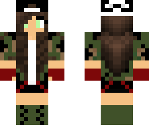 camo girl