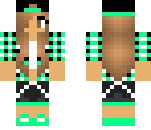cute mint girl