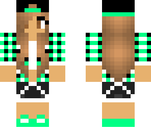cute mint girl