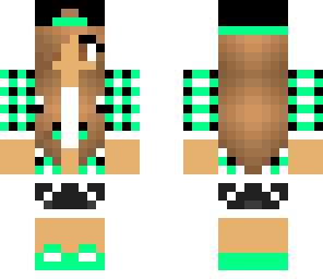 cute mint girl
