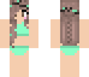 teal bikini 