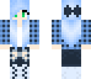 blue hair