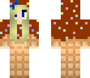 icecream chocolate girl