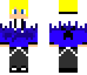 creeper swaeter blue