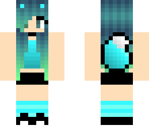 blue foxy cat