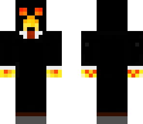 lava creeper in suit