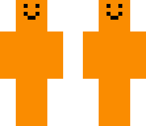 orange happy guy