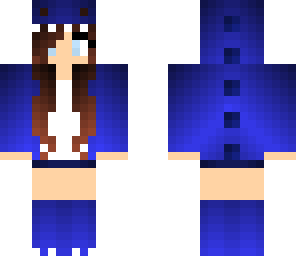 edit blue dino girl
