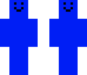 blue happy guy