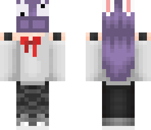 girl with bonnie mask