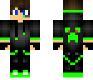 cool green creeper dude