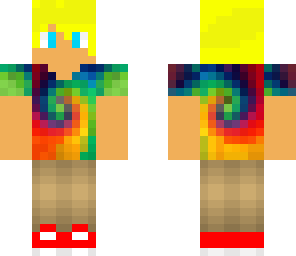 tie dye boy