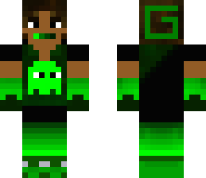 boy ghost green pacman