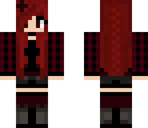 edit red girl