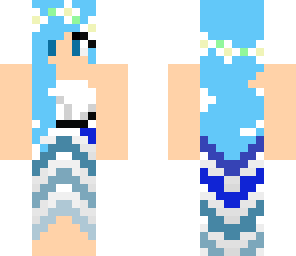 blue party girl
