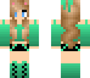 green kitty