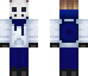 blue skull boy