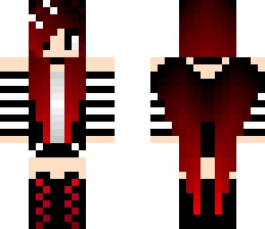 gothic female fallen angel