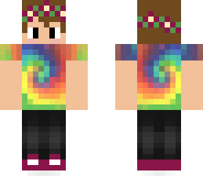 tie dye boy