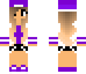 cute purple tomboy