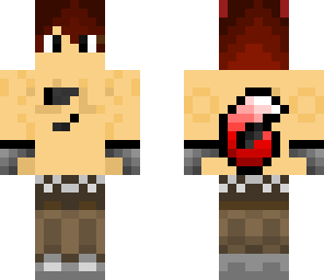human foxy without his shirt v2