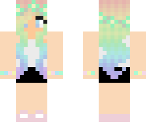 rainbow girl edit