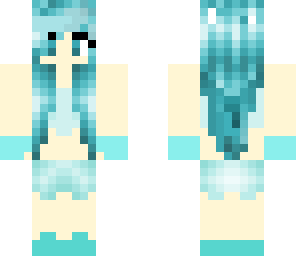 blue girl