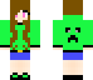 cute creeeper girl