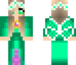 edit on mint princess skin